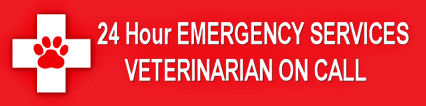 24 Hour Emergency Services- Veterinarian on call!
